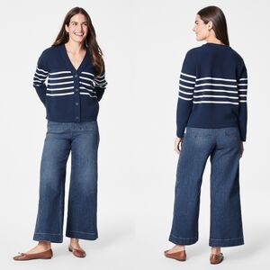 Spanx AirEssentials Striped Cardigan